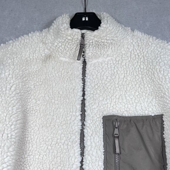 Fabletics Jacket Womens SZ Small Rylan Sherpa Teddy Jacket Full Zip Plush - Picture 3 of 13
